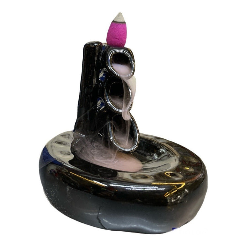 Incense Burner Waterfall Smoke Various Models + 10 Cones