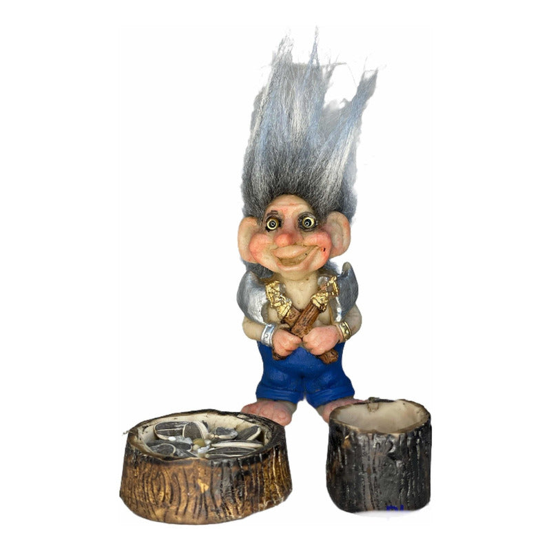 Business Protector Troll + feeder + seeds + 10 cm card