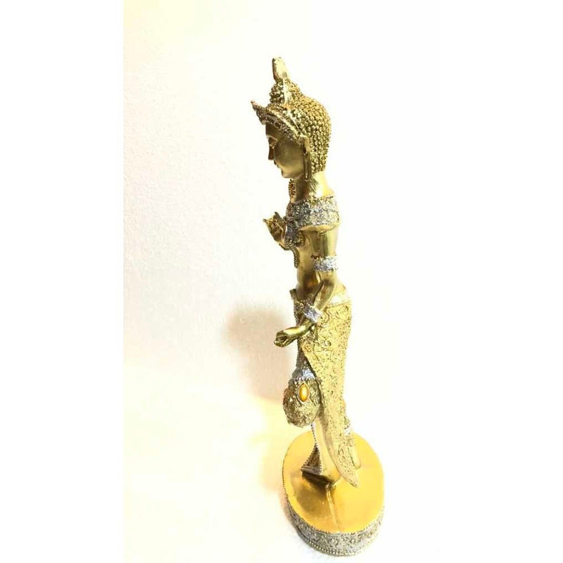 Cosmic Dance Resin Buddha Figure