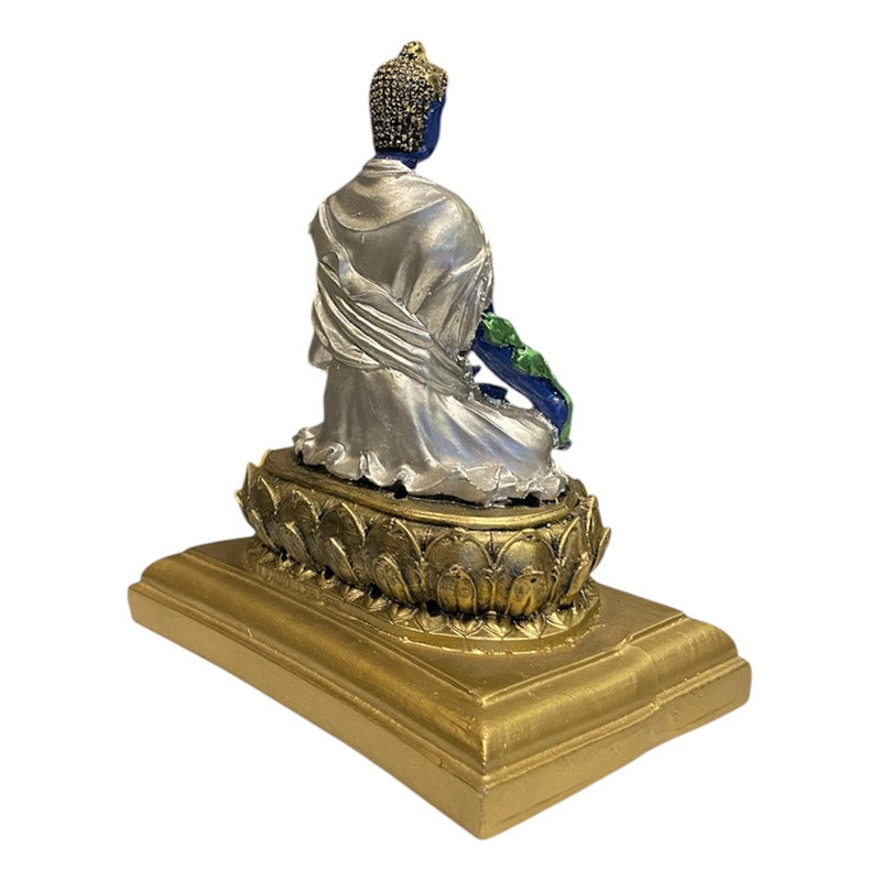 Buddha of Health and Meditation 15 cm Resin Sculpture