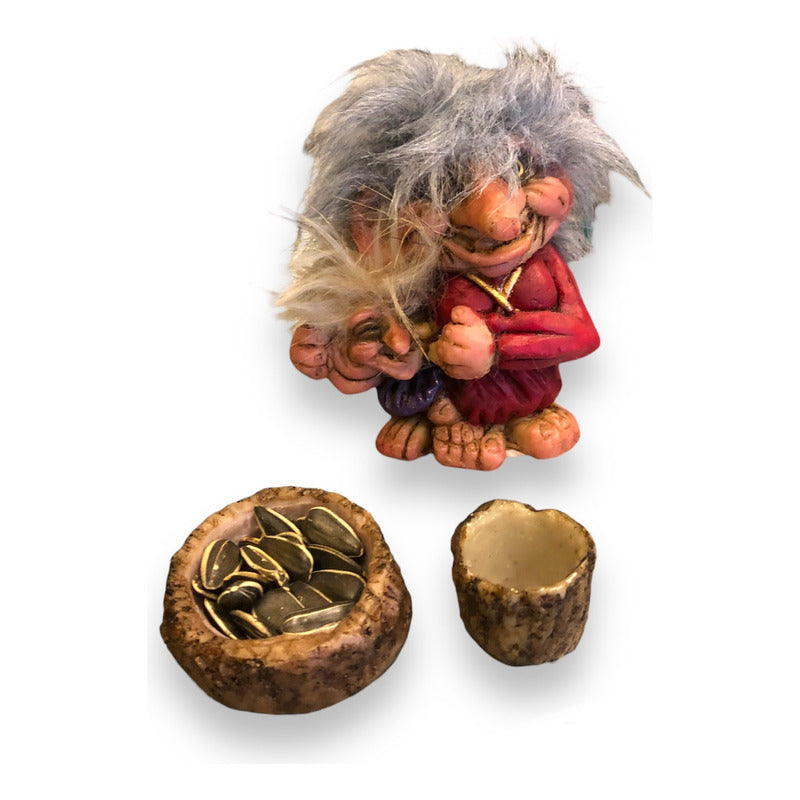 Troll Salud Y Protección Para Los Niños + Comedero 9cm Fig.