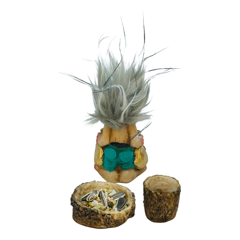 Troll Fortuna 9cm Resina Nacional. Turqueza