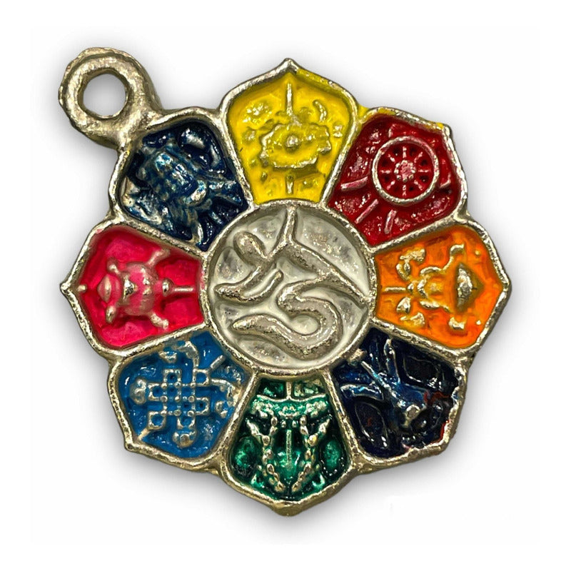 8 Tesoros De Buda Auspicios Cura Feng Shui 39x33x3mm