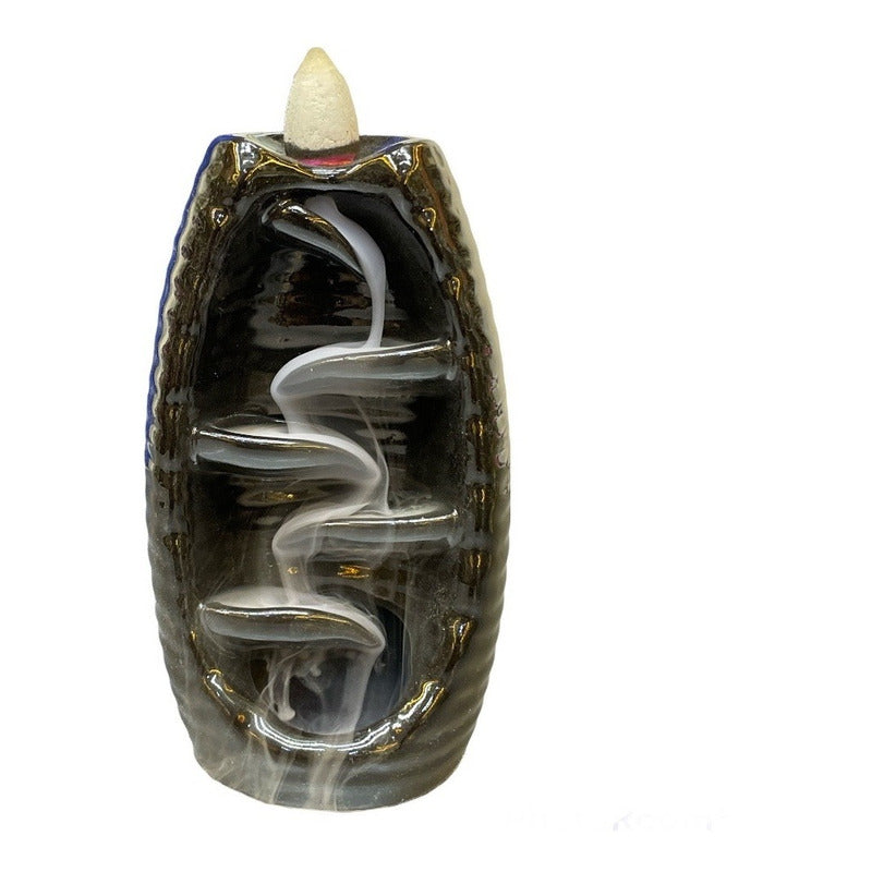Incense Burner Waterfall Smoke Various Models + 10 Cones