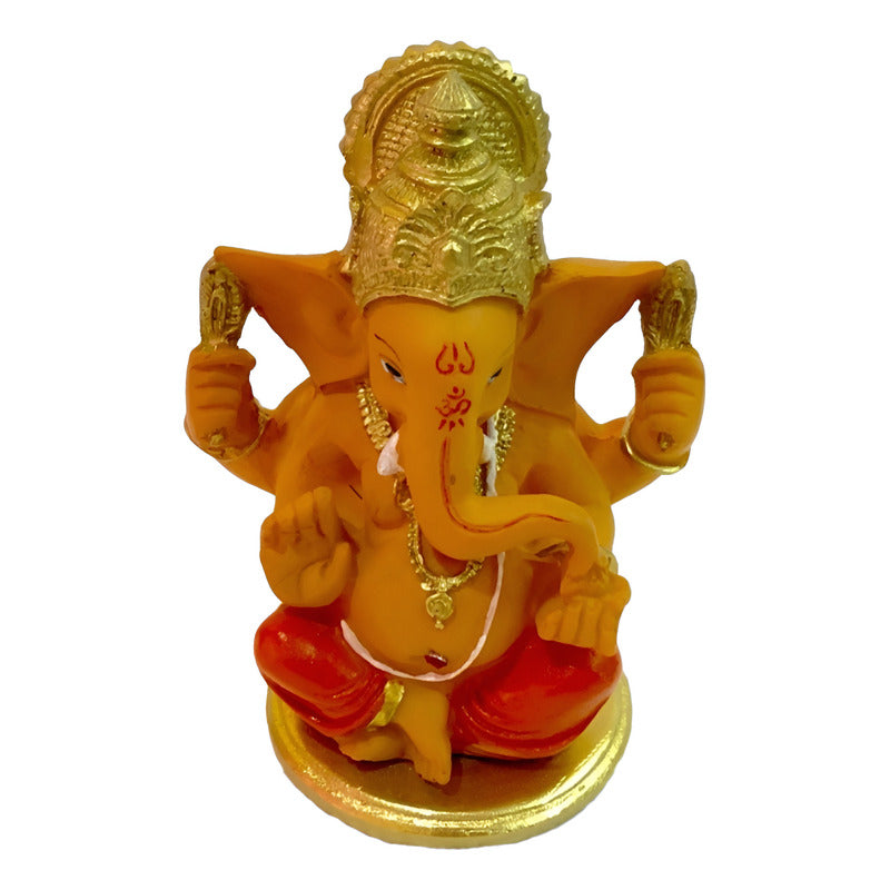 Ganesh Resin Prosperity 13.5 Cm Ritualized
