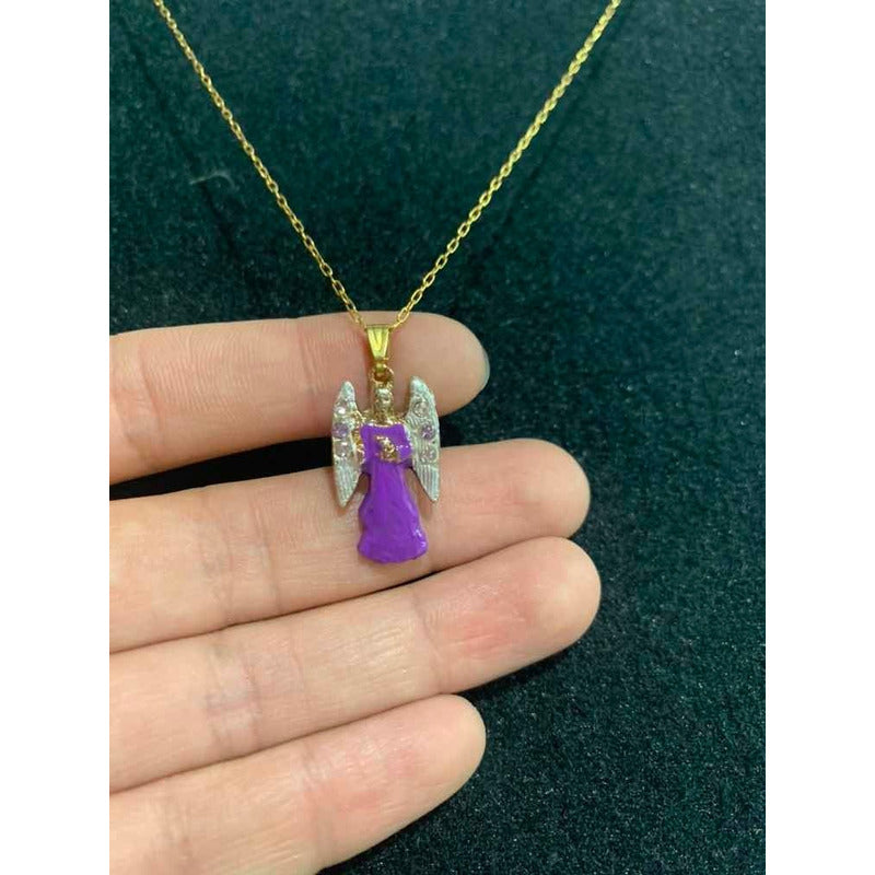 Archangel Zadquiel Gold Plated Pendant or Pin