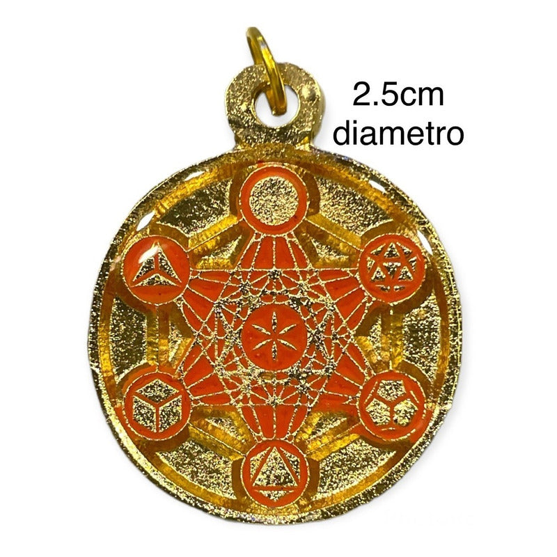 Metatron Encapsulated Pendant 2.5 Diameter