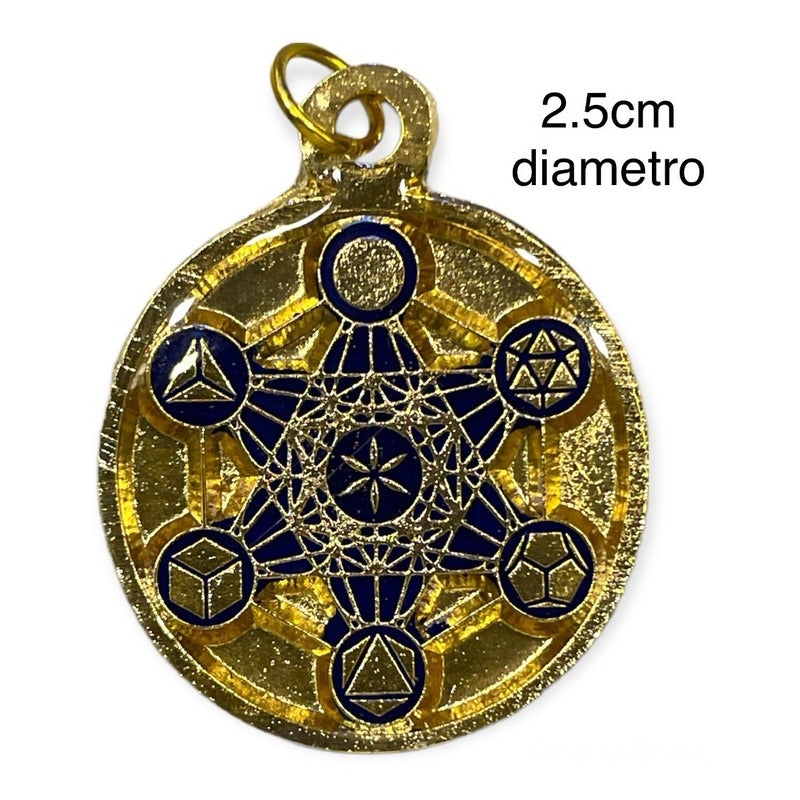 Metatron Encapsulated Pendant 2.5 Diameter