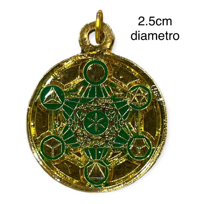 Metatron Encapsulated Pendant 2.5 Diameter
