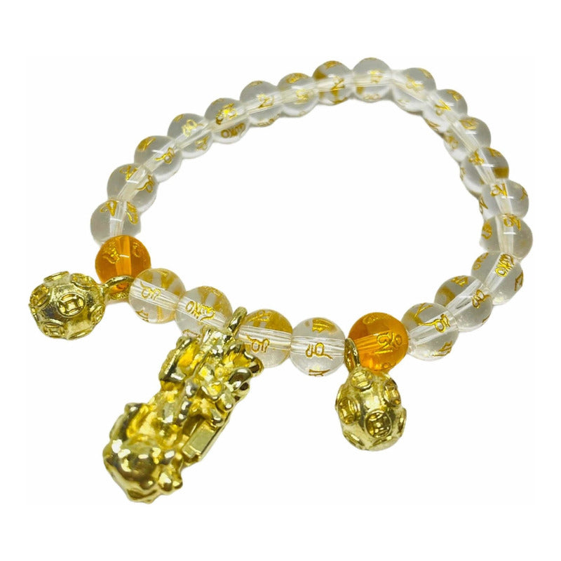 Piyao Bracelet Protection Feng Shui Pixiu Elastic 8-10cm