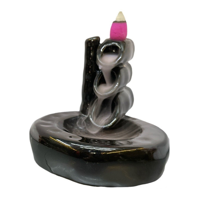 Incense Burner Waterfall Smoke Various Models + 10 Cones