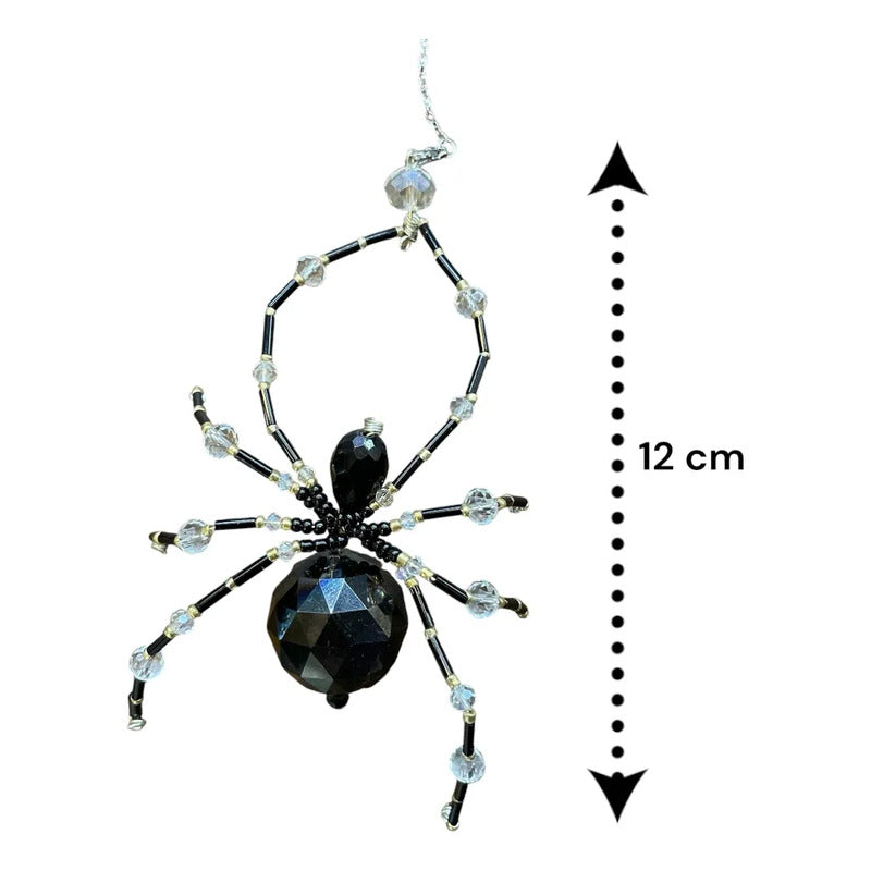 Suncatcher De Cristal En Forma De Araña 12cm Dorado by HEREJE
