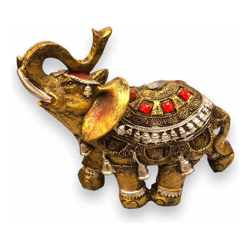 Elephant with Crystals 16cm