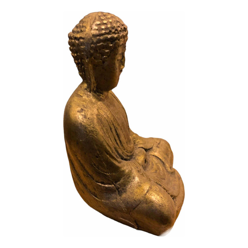 Golden Seated Buddha 11cm