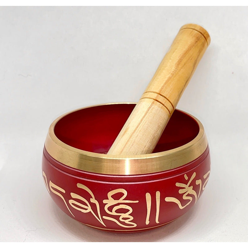 Tibetan Singing Bowl 95mm Diameter 7 Metals Imported Cleaning