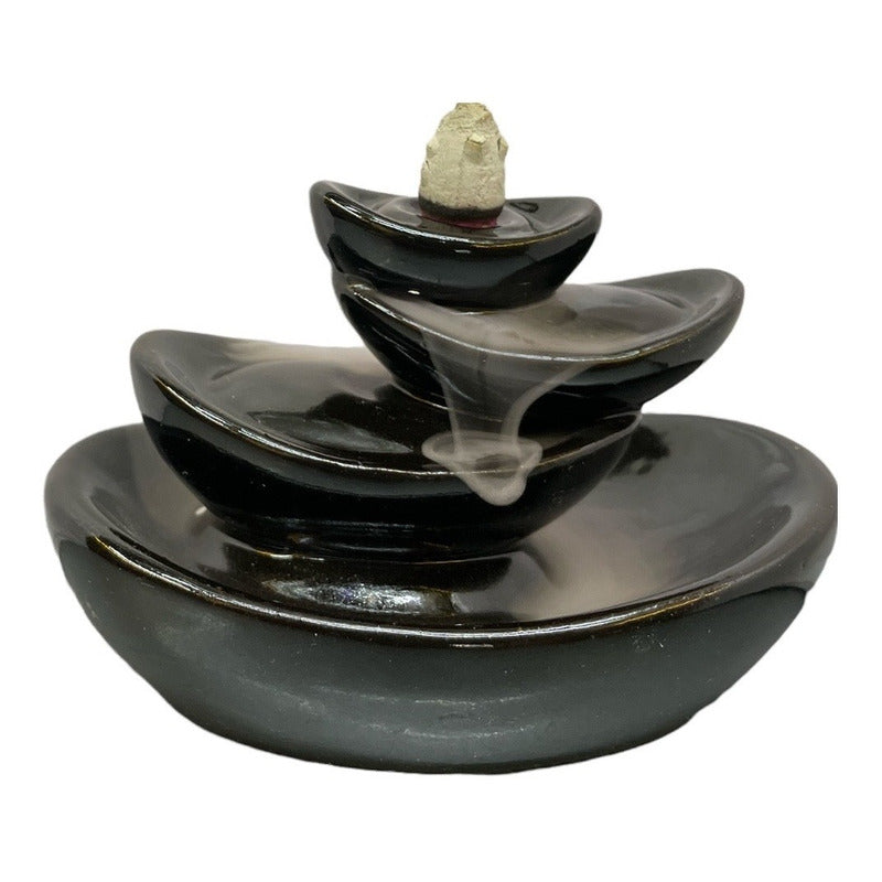 Incense Burner Waterfall Smoke Various Models + 10 Cones
