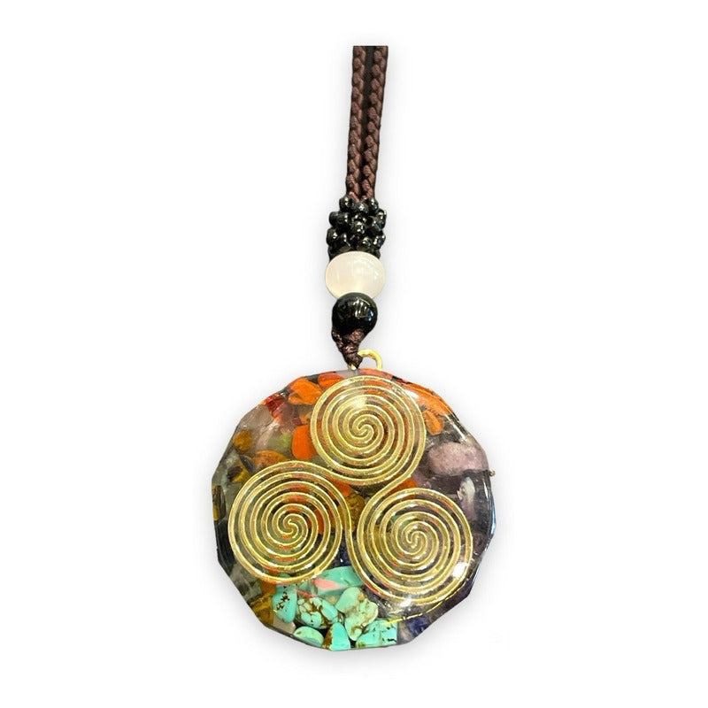 Orgonite Necklace Meditation Healing Electromagnetic