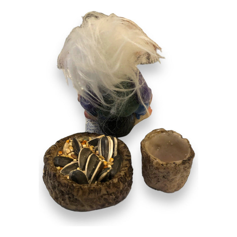 Troll Abundance Man 8 cm aus Nationalharz.