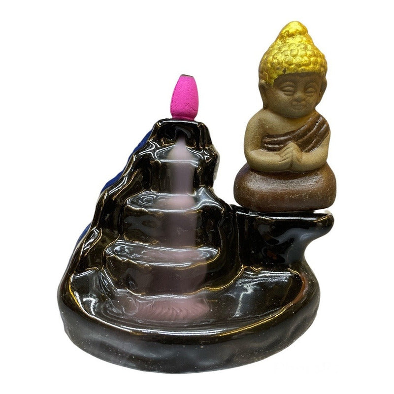 Incense Burner Waterfall Smoke Various Models + 10 Cones