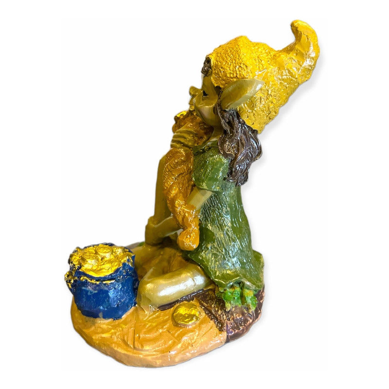 Elf Horn of Plenty Backpack 11.5x8x8cm Sculpture.