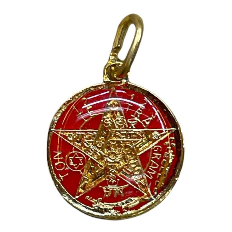 Ritualized Pentagram or Tetragrammaton 7 Visible Metals