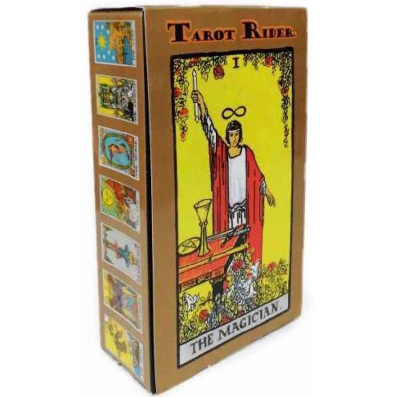 Tarot Rider + Instructivo + Amuleto + Morral Import. 12.5cm