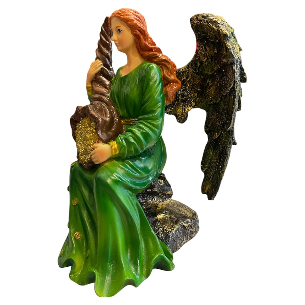 Abundia Diosa Fortuna Figura De Resina 22 Cm
