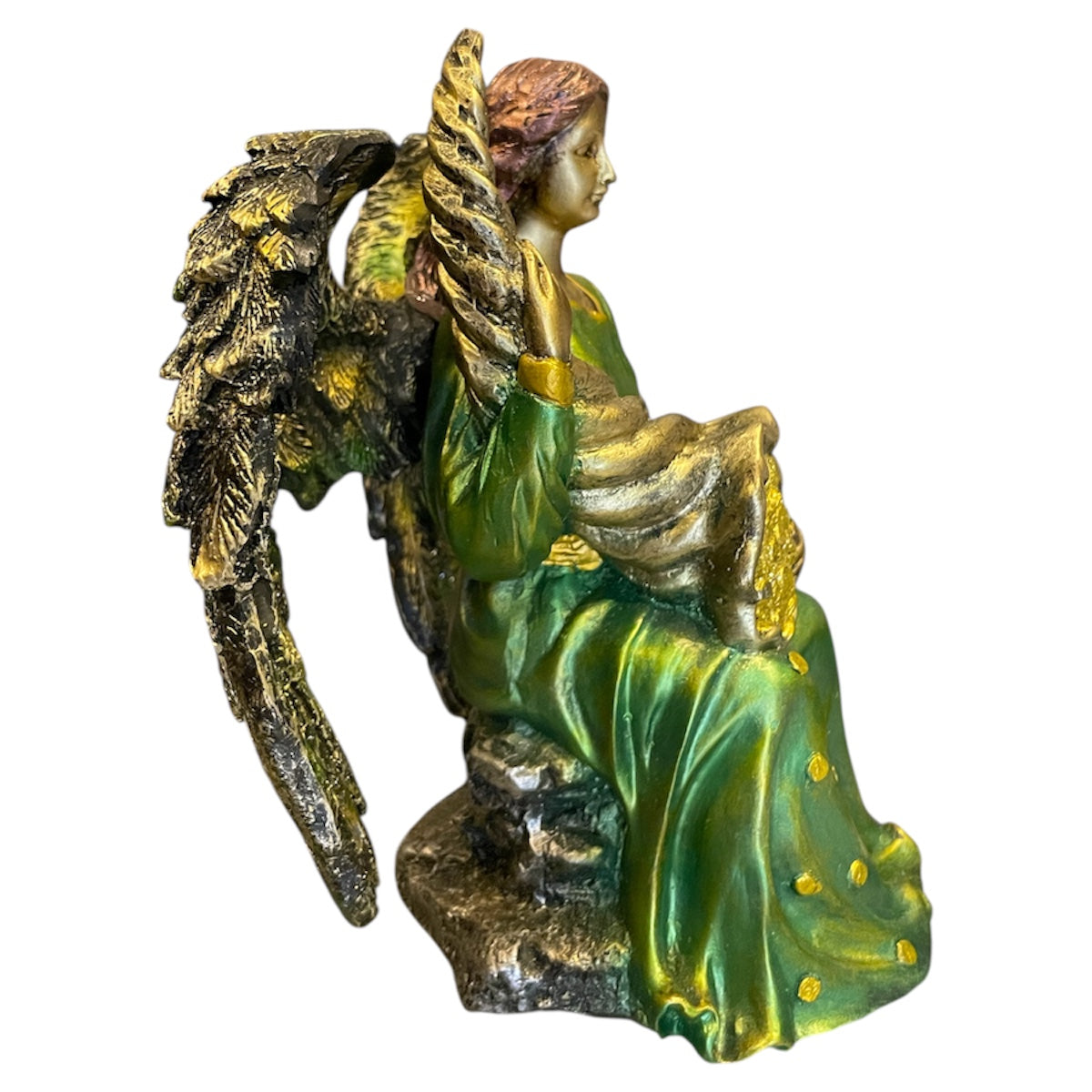 Abundia Diosa Fortuna Figura De Resina 22 Cm