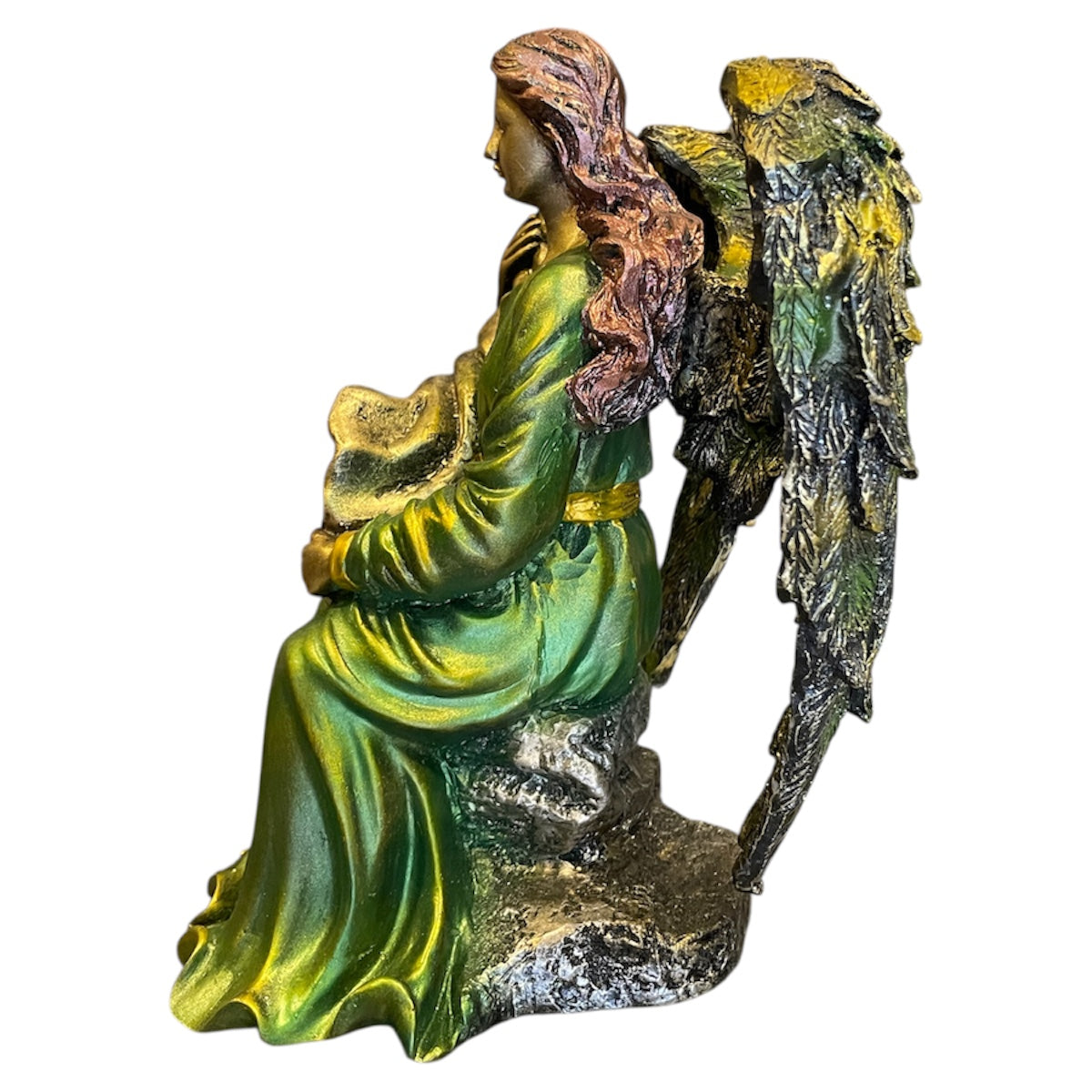 Abundia Diosa Fortuna Figura De Resina 22 Cm