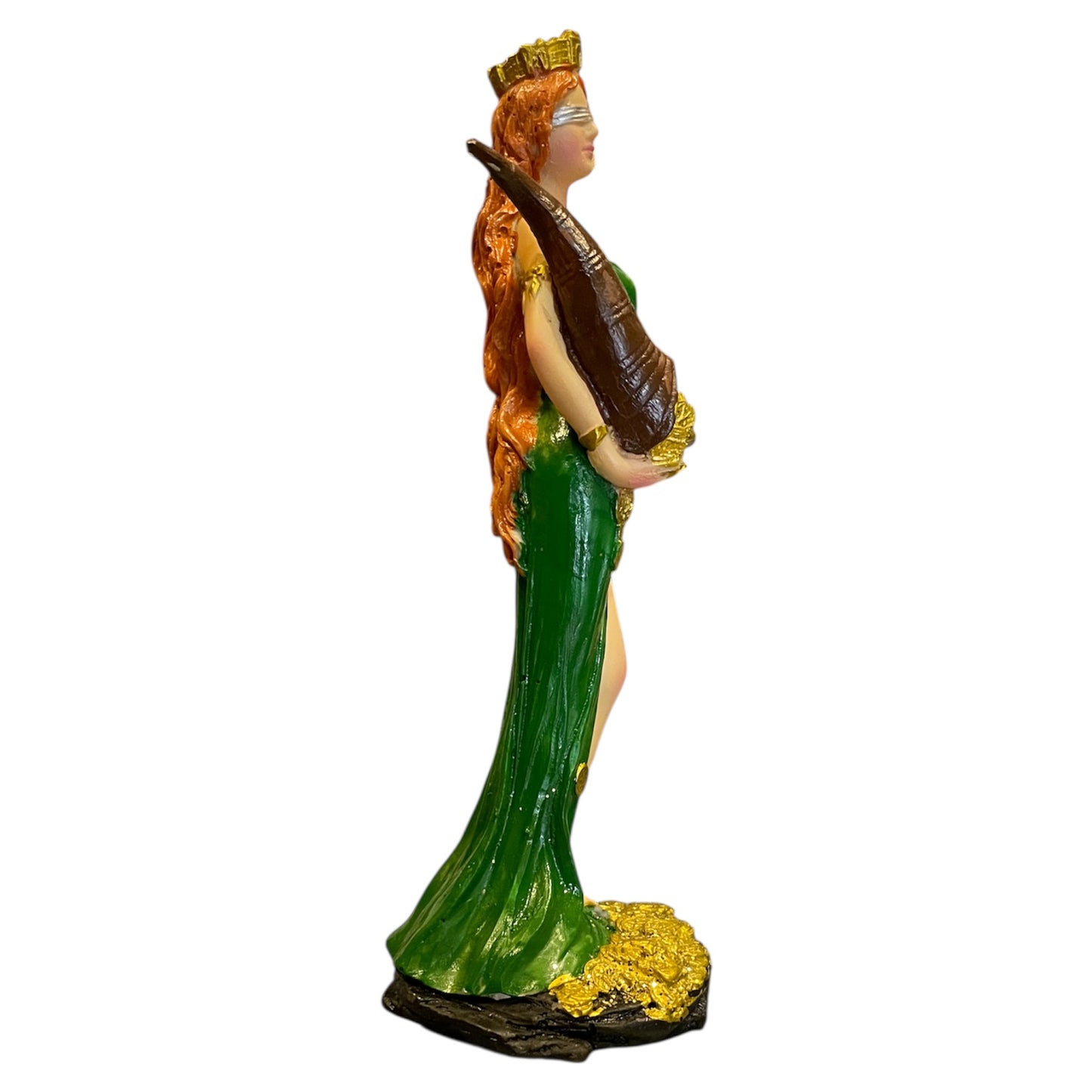 Diosa De La Fortuna, Abundia Resina 18 Cm