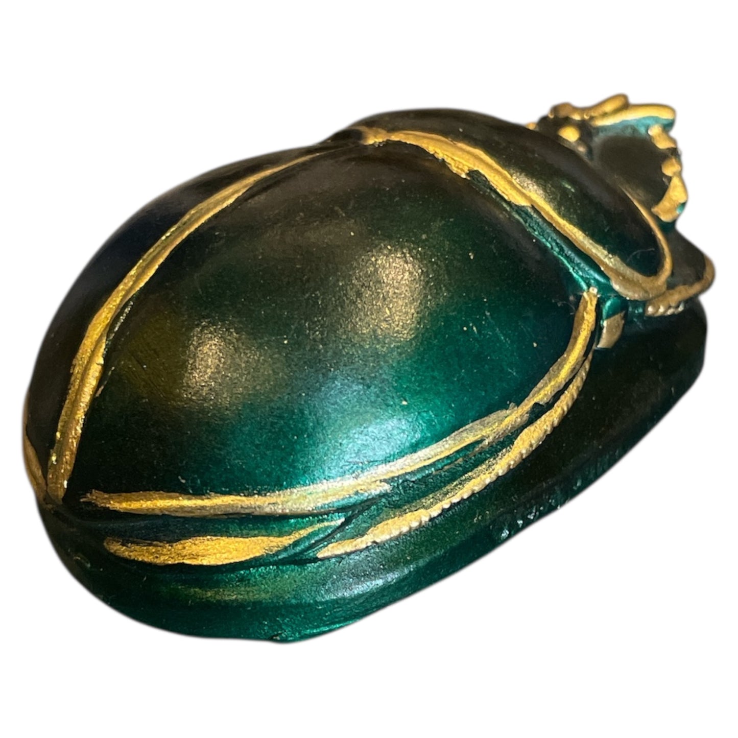 Escarabajo Figura De Resina 7.4cm