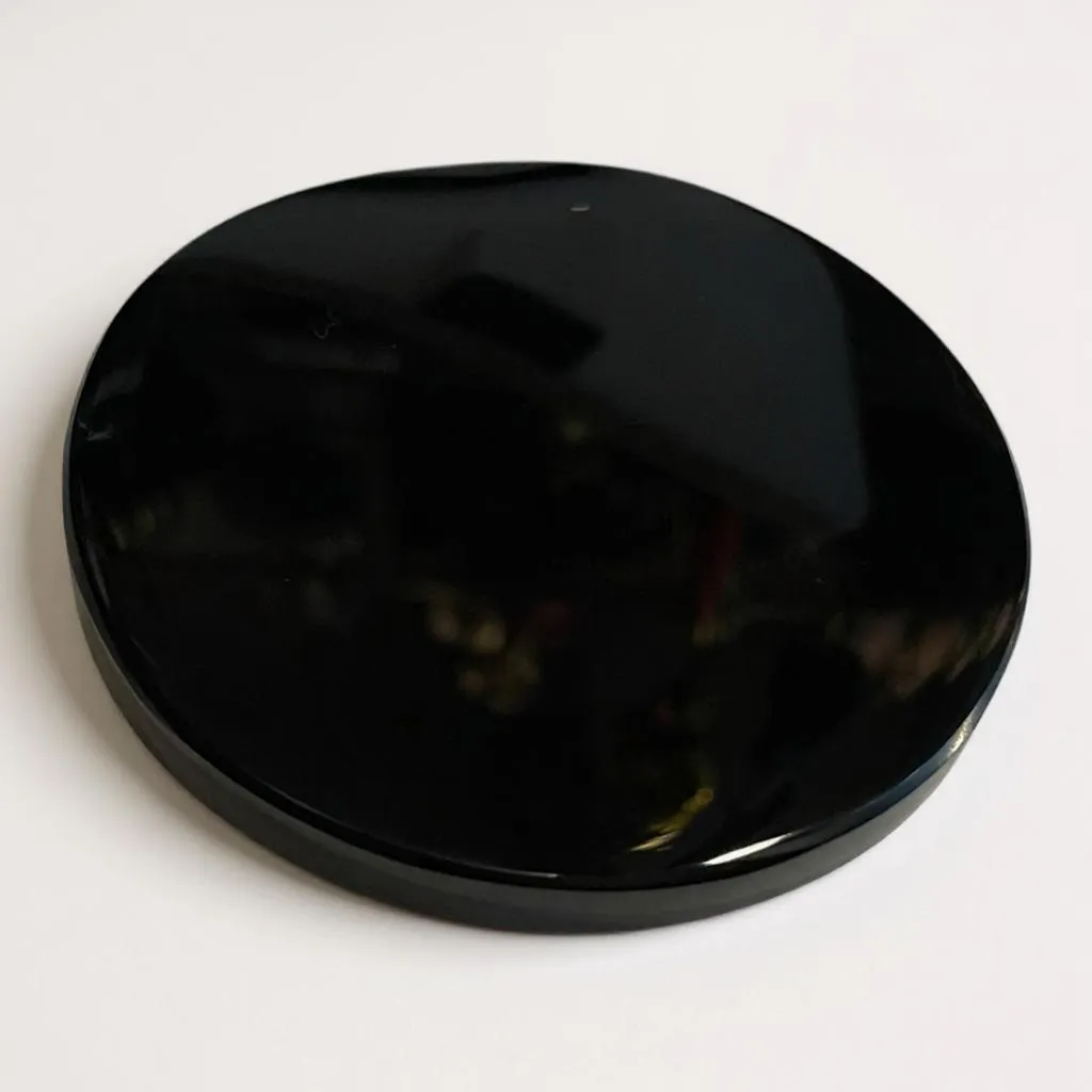 Obsidian Mirror 8cm diameter