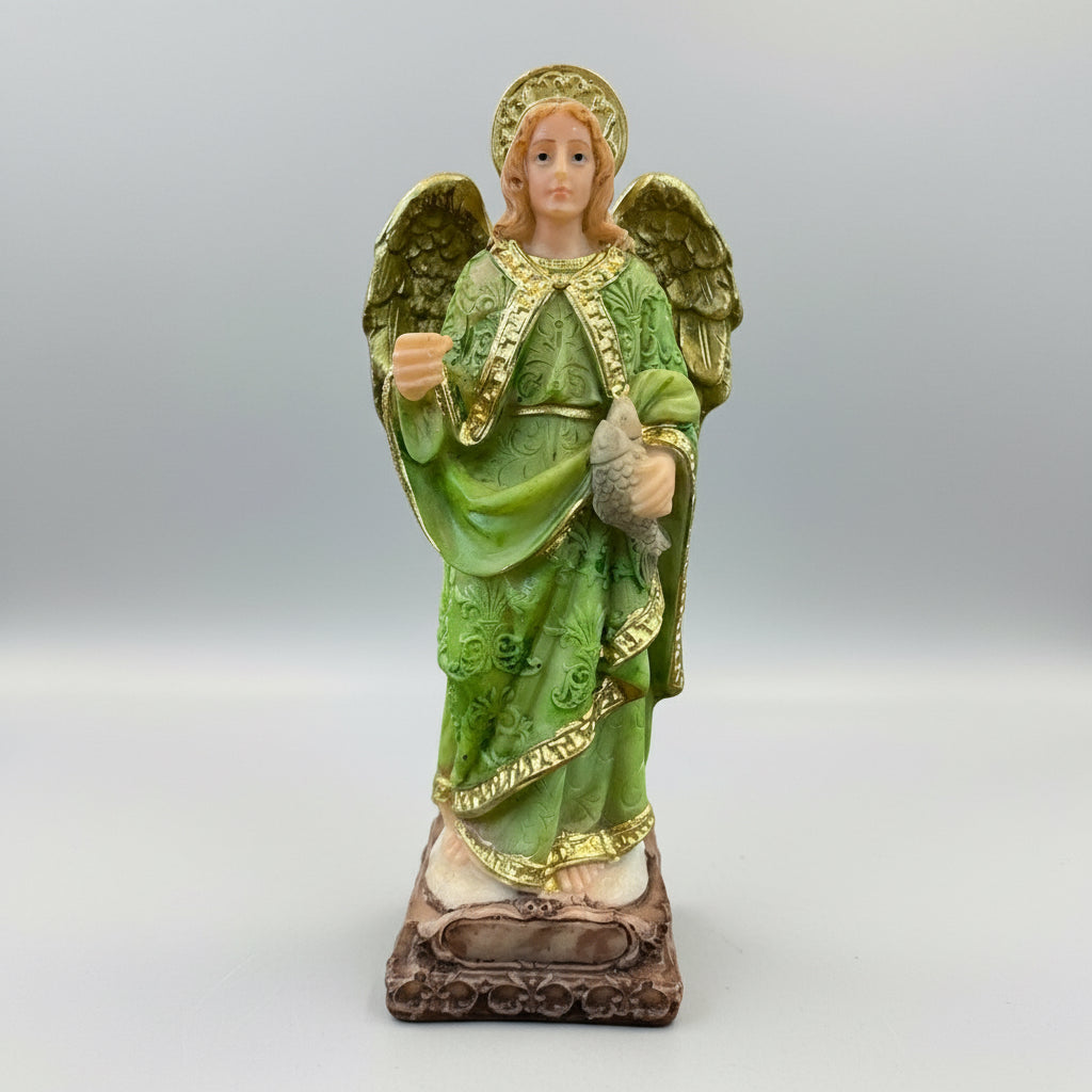 Juego 7 Arcangeles Figura Resina San Miguel, Jofiel, Chamue