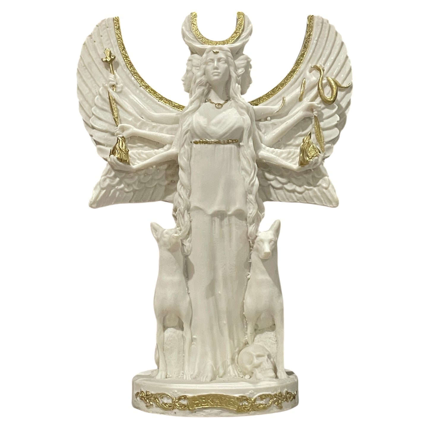 hecate resin sculpture 12 cm high