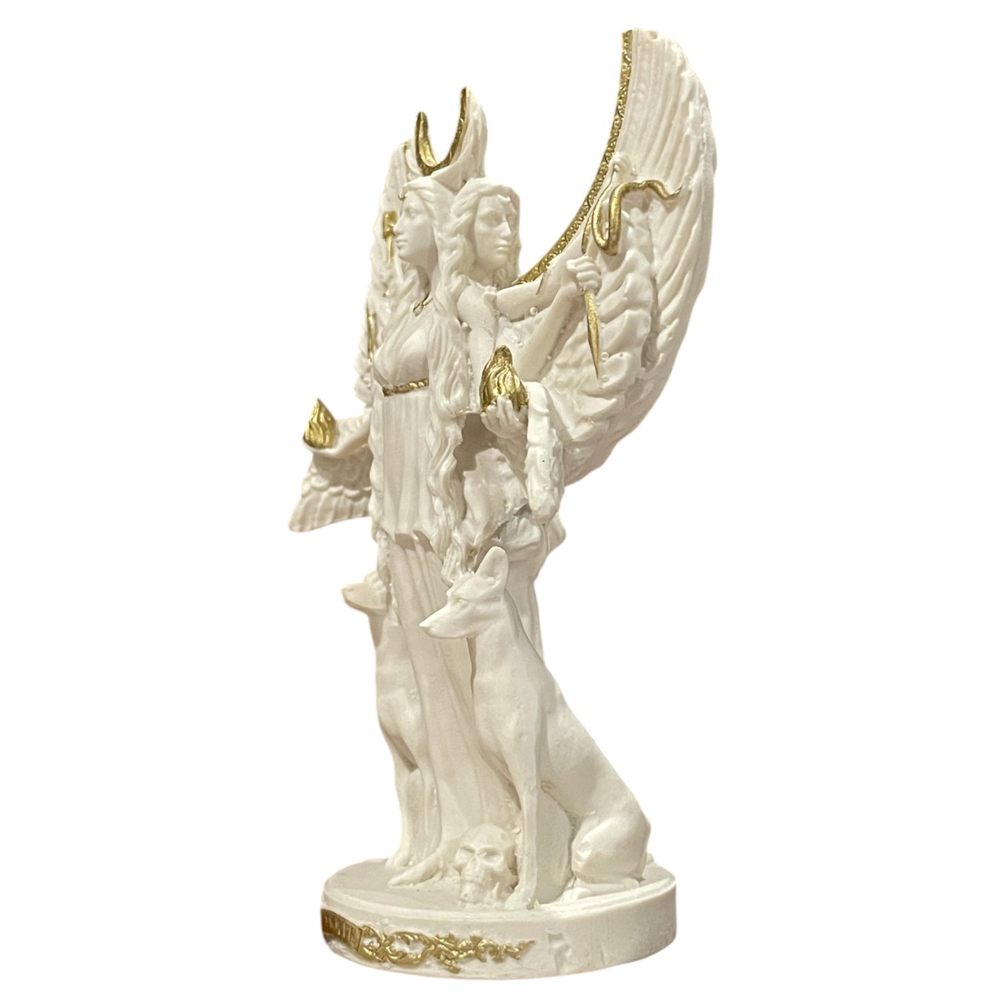 hecate resin sculpture 12 cm high