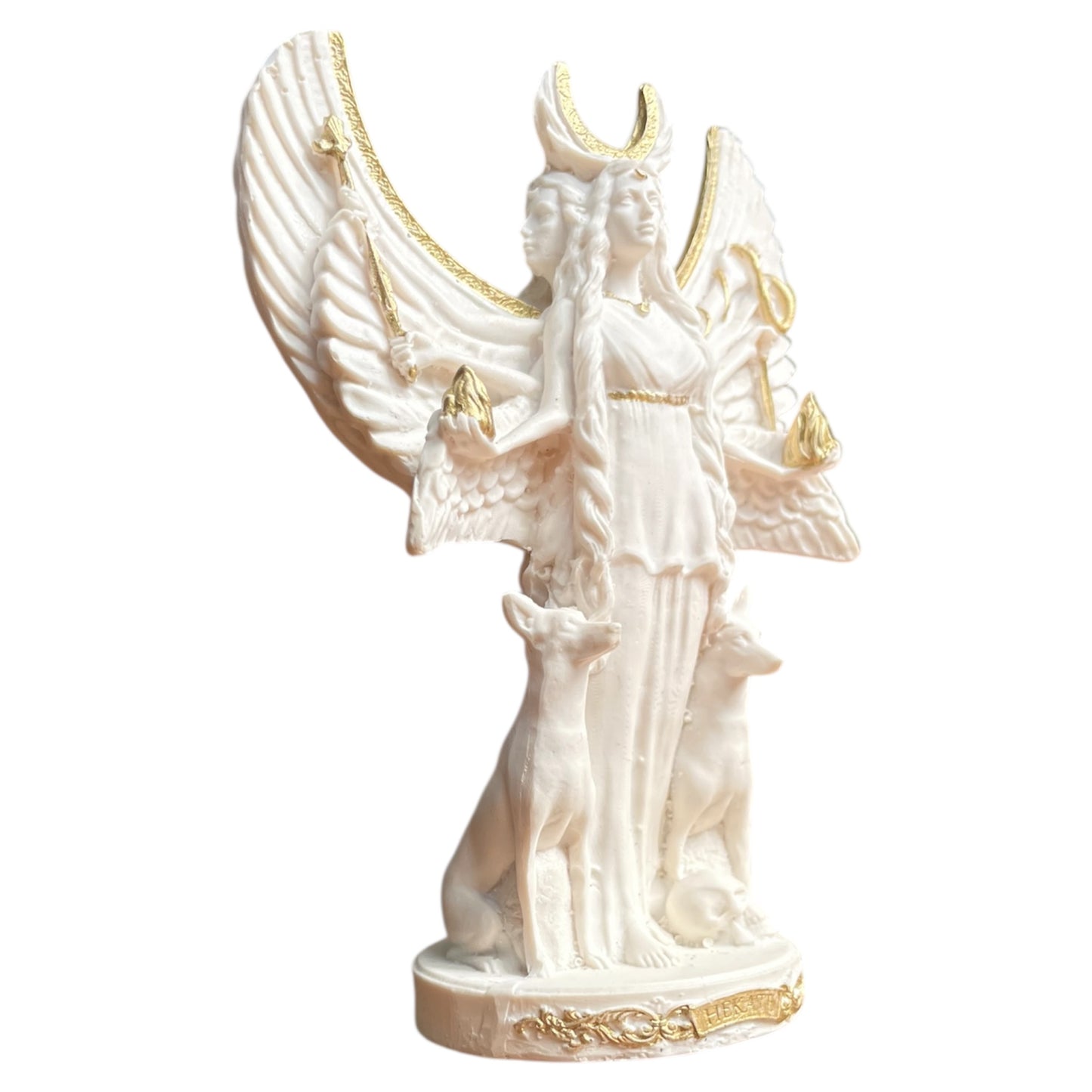 hecate resin sculpture 12 cm high