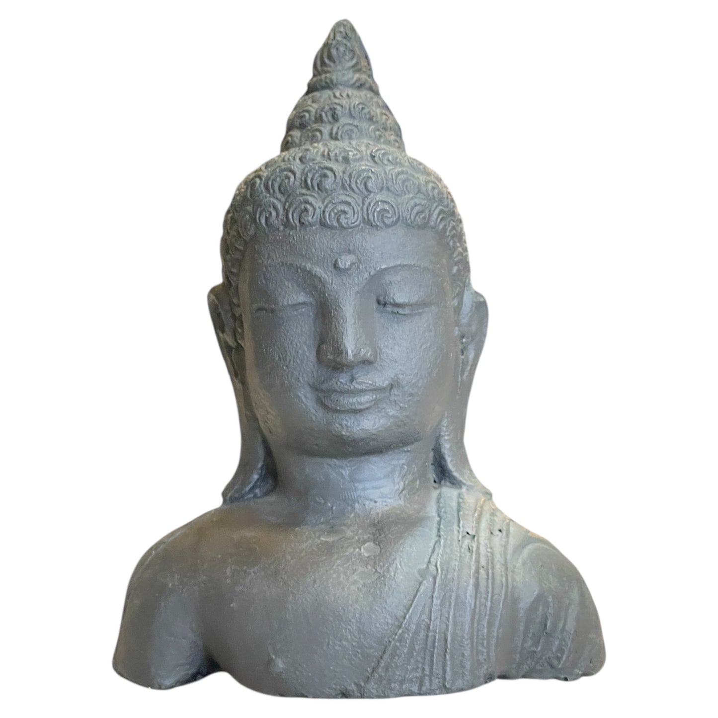 Busto De Buda Negro 17x13x7cm