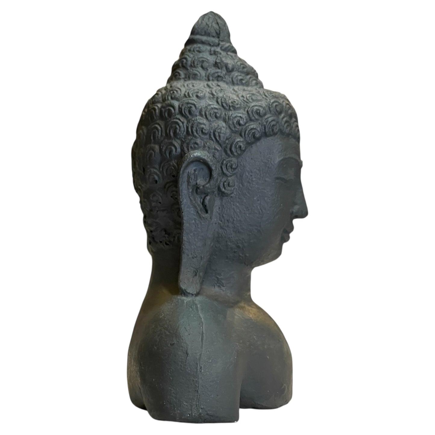 Busto De Buda Negro 17x13x7cm