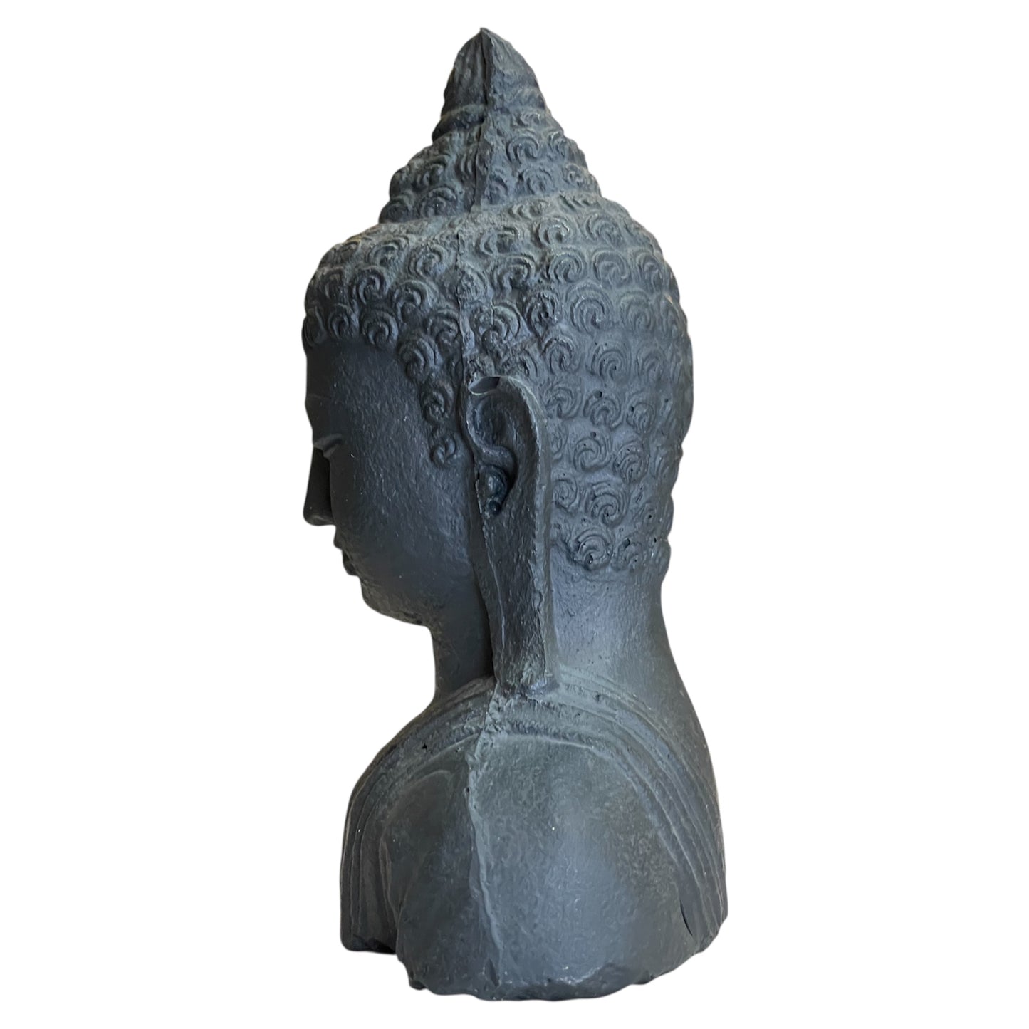 Busto De Buda Negro 17x13x7cm