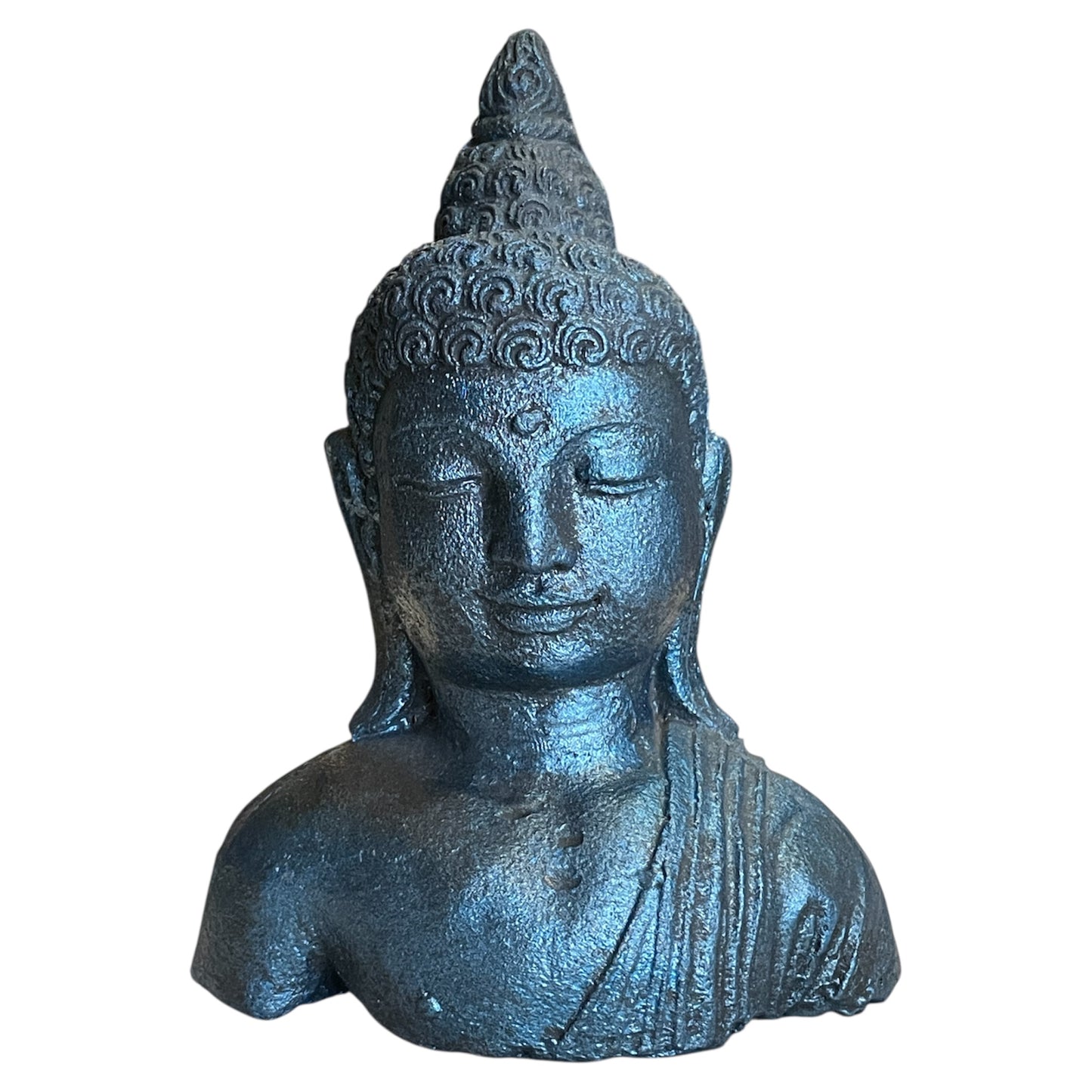 Busto De Buda Negro 17x13x7cm