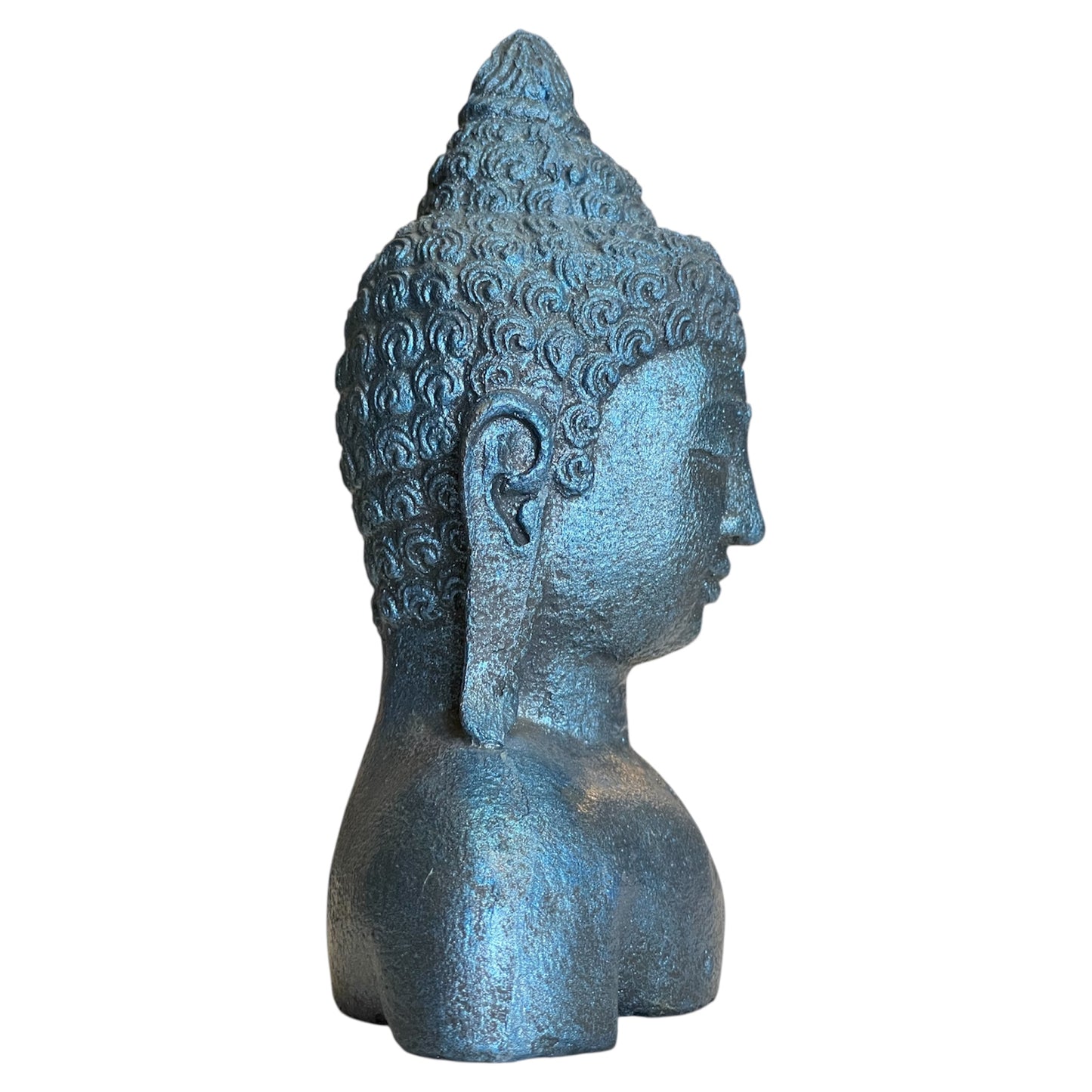 Busto De Buda Negro 17x13x7cm