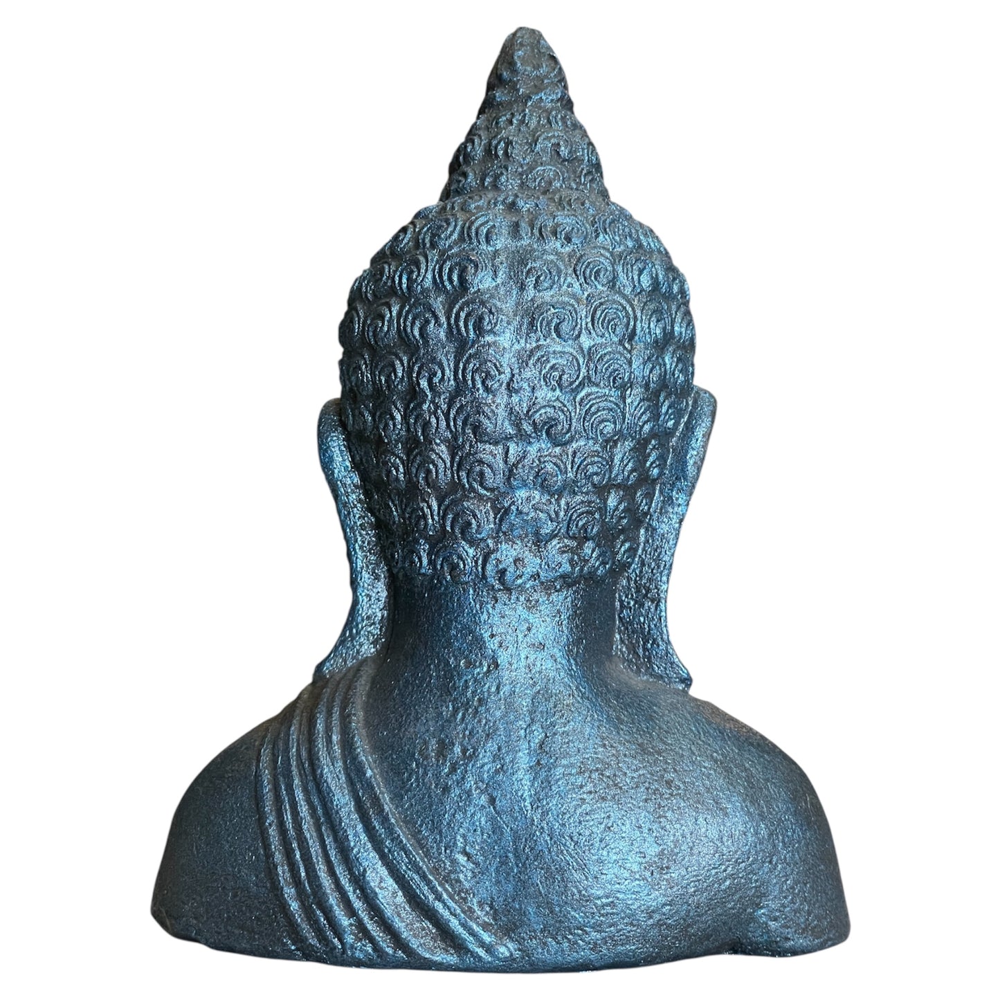 Busto De Buda Negro 17x13x7cm