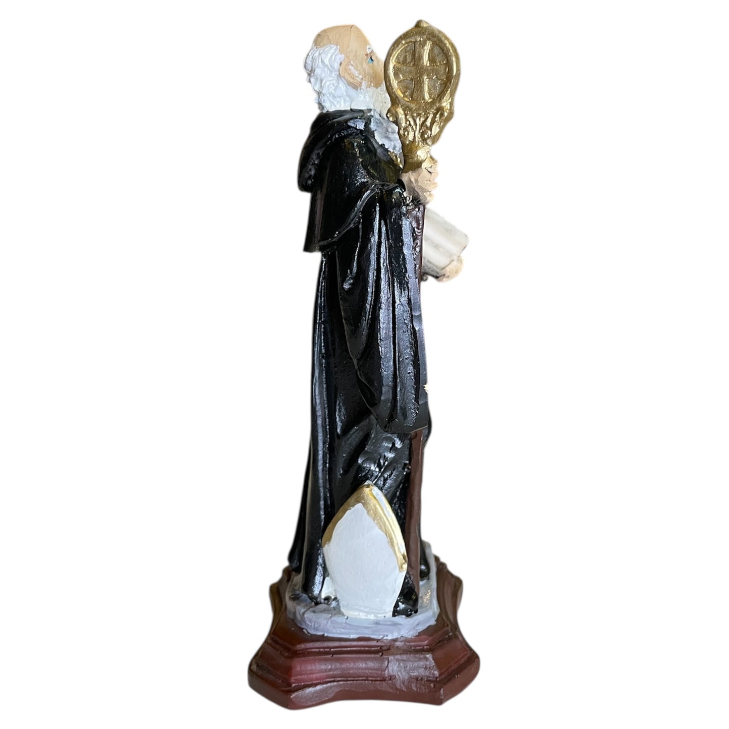 Saint Benedict Resin Figure 16 Cm