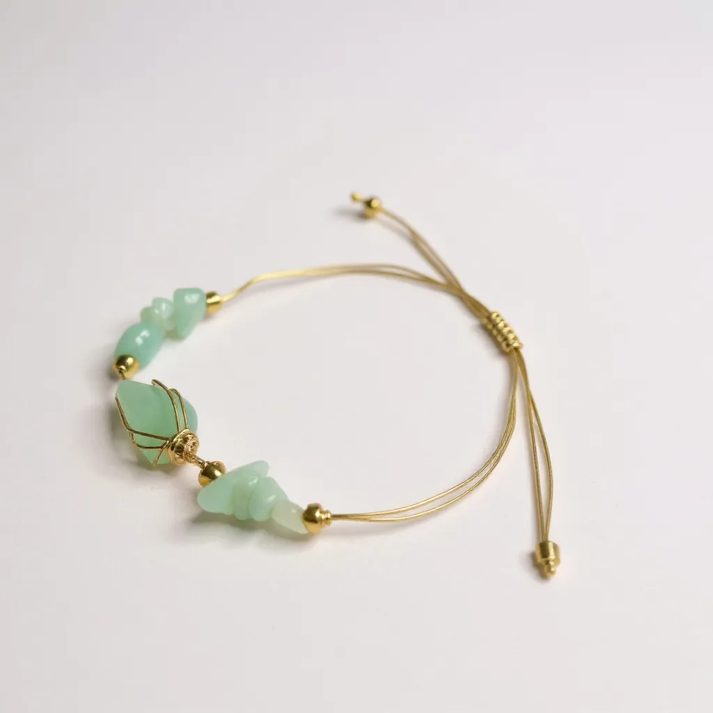 Pulsera Ajustable De Cuarzo