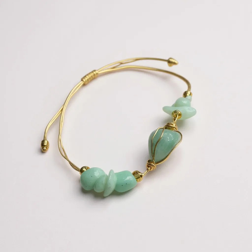Pulsera Ajustable De Cuarzo