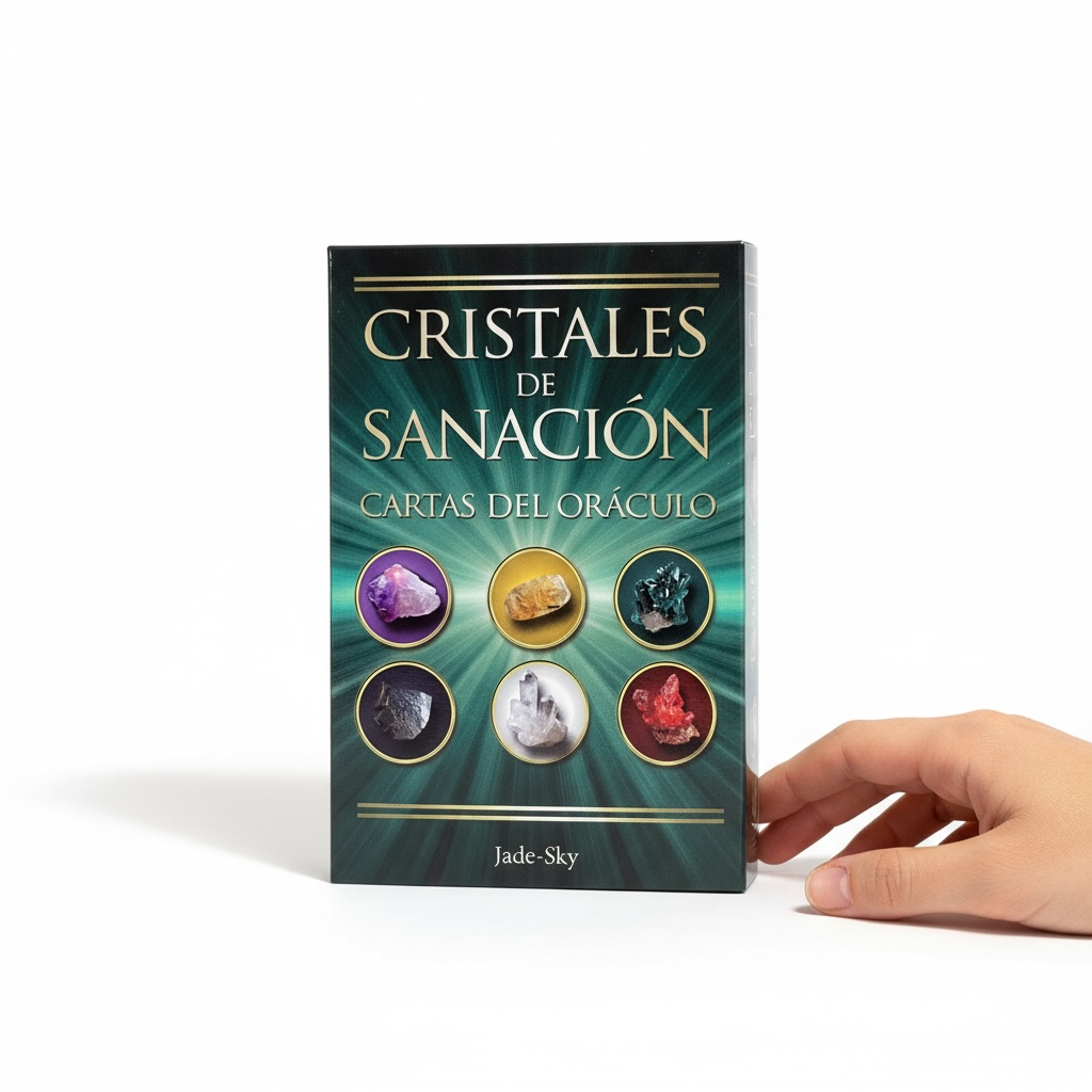 Oráculo Cristales De Sanción 44 Cartas Mas Instructivo.