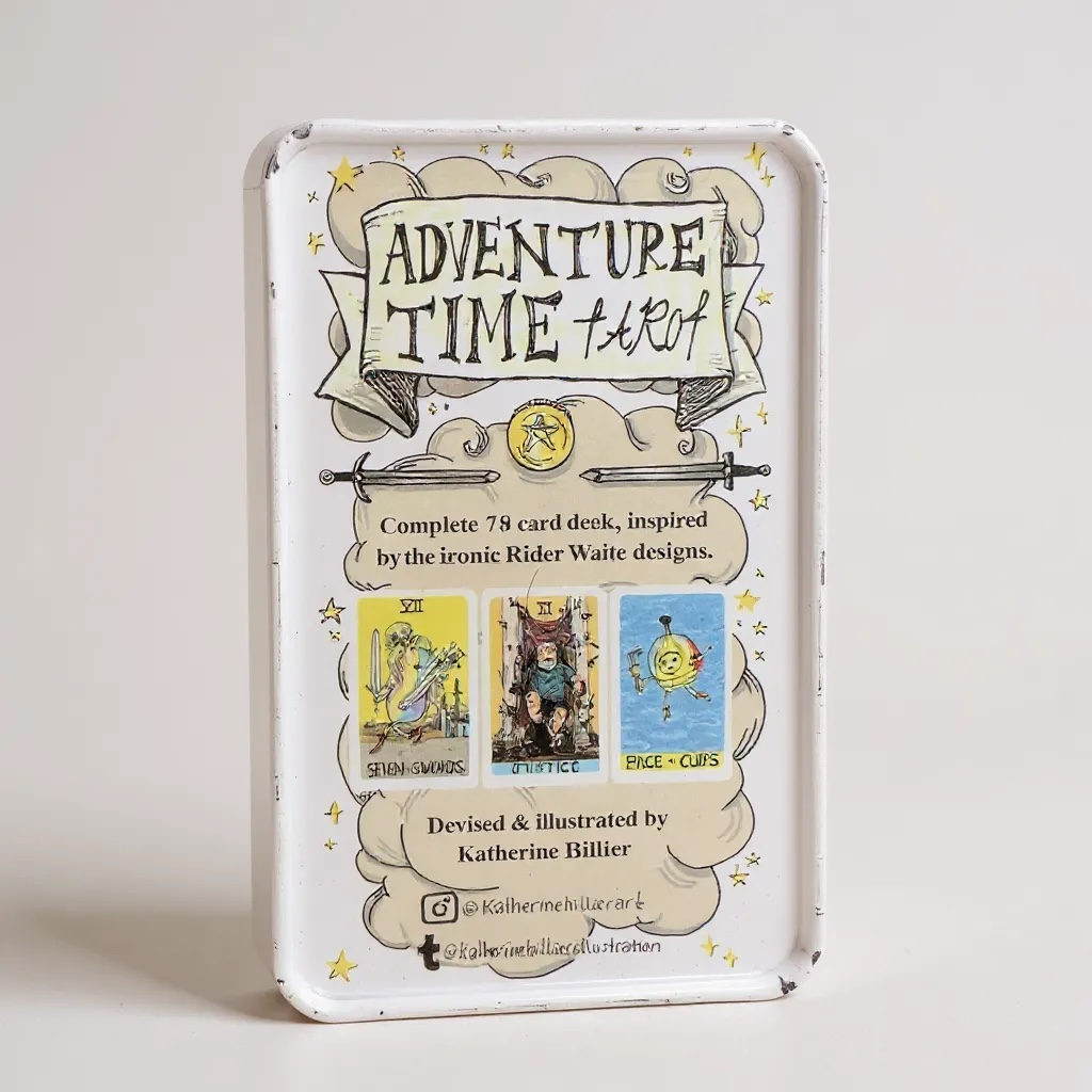Tarot Adventure In Time Caja De Metal