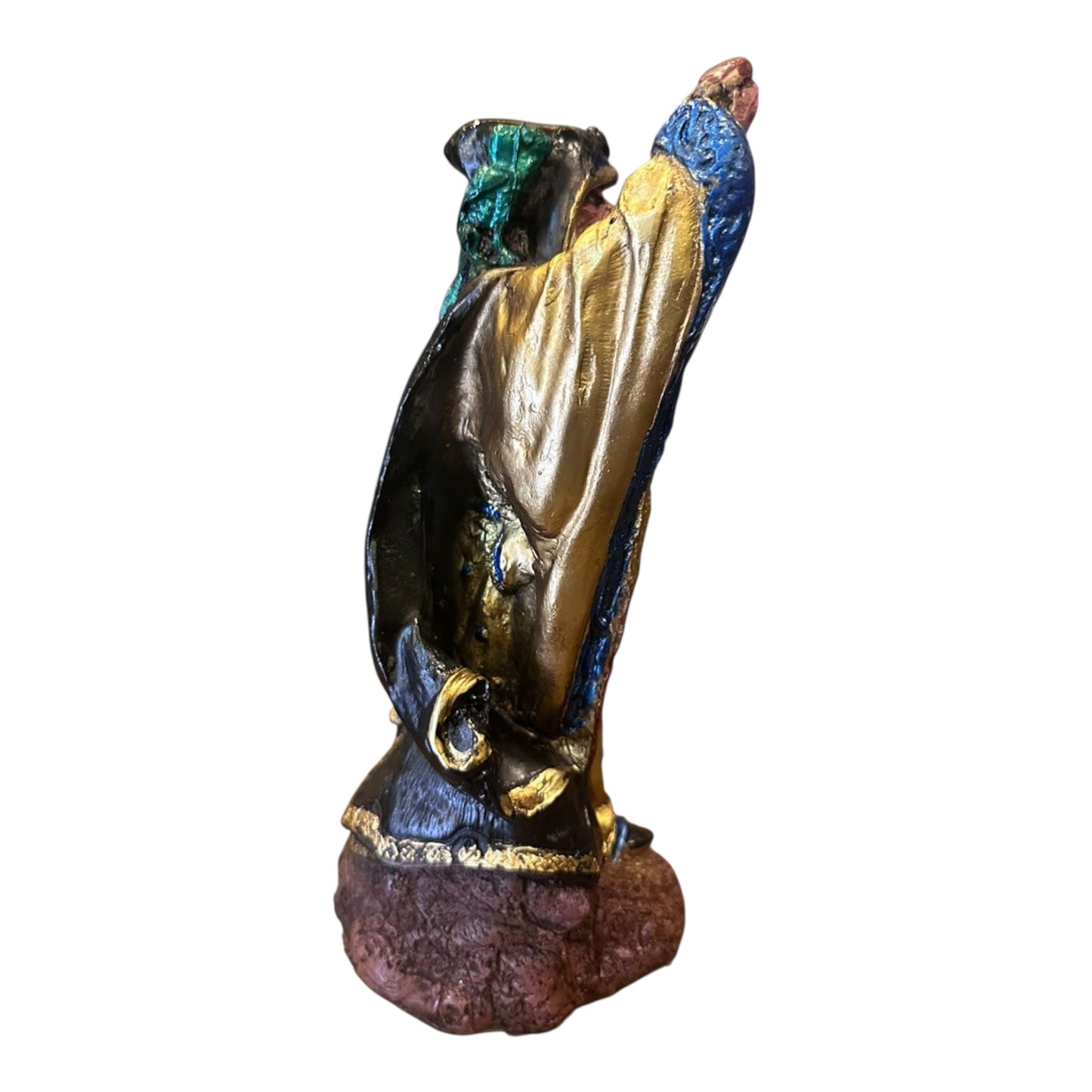 Merlin Ritualizado Figura 31 Cm Alto En Resina
