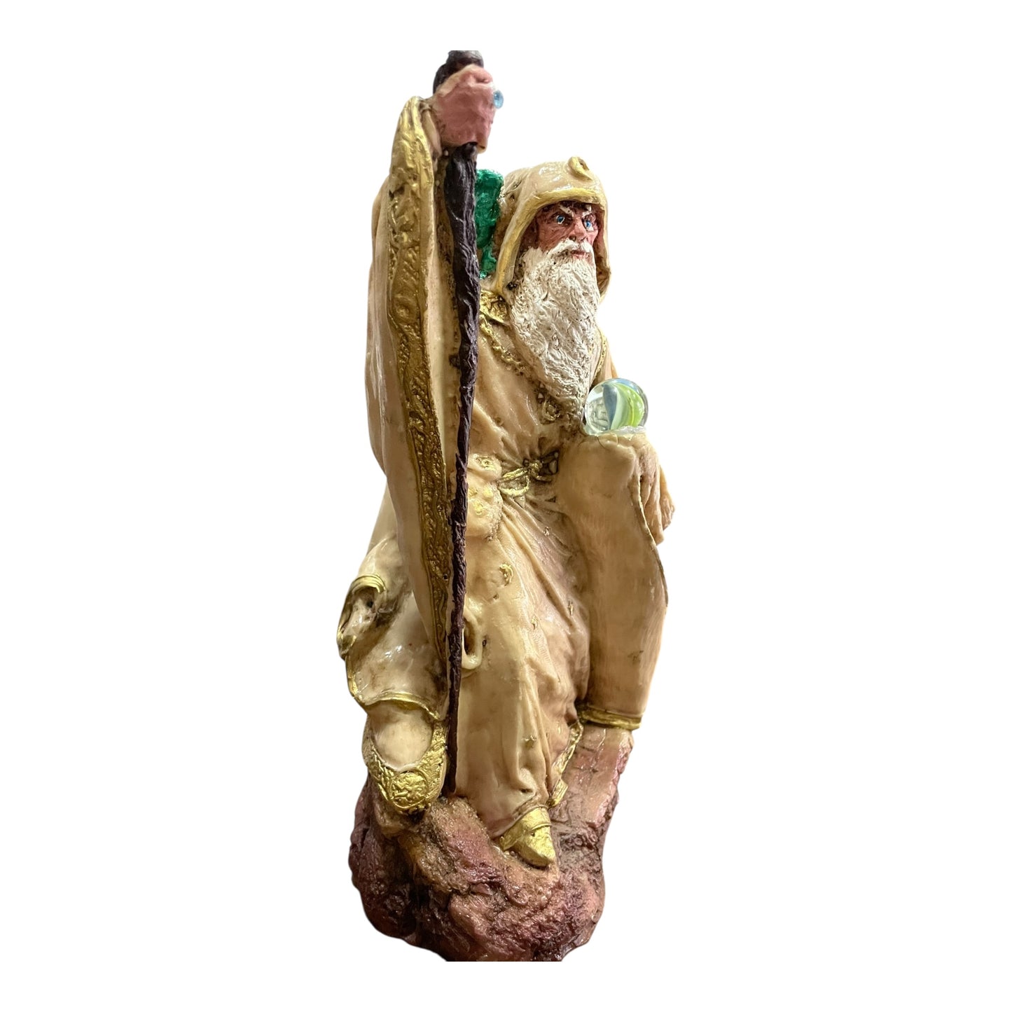 Merlin Ritualizado Figura 31 Cm Alto En Resina