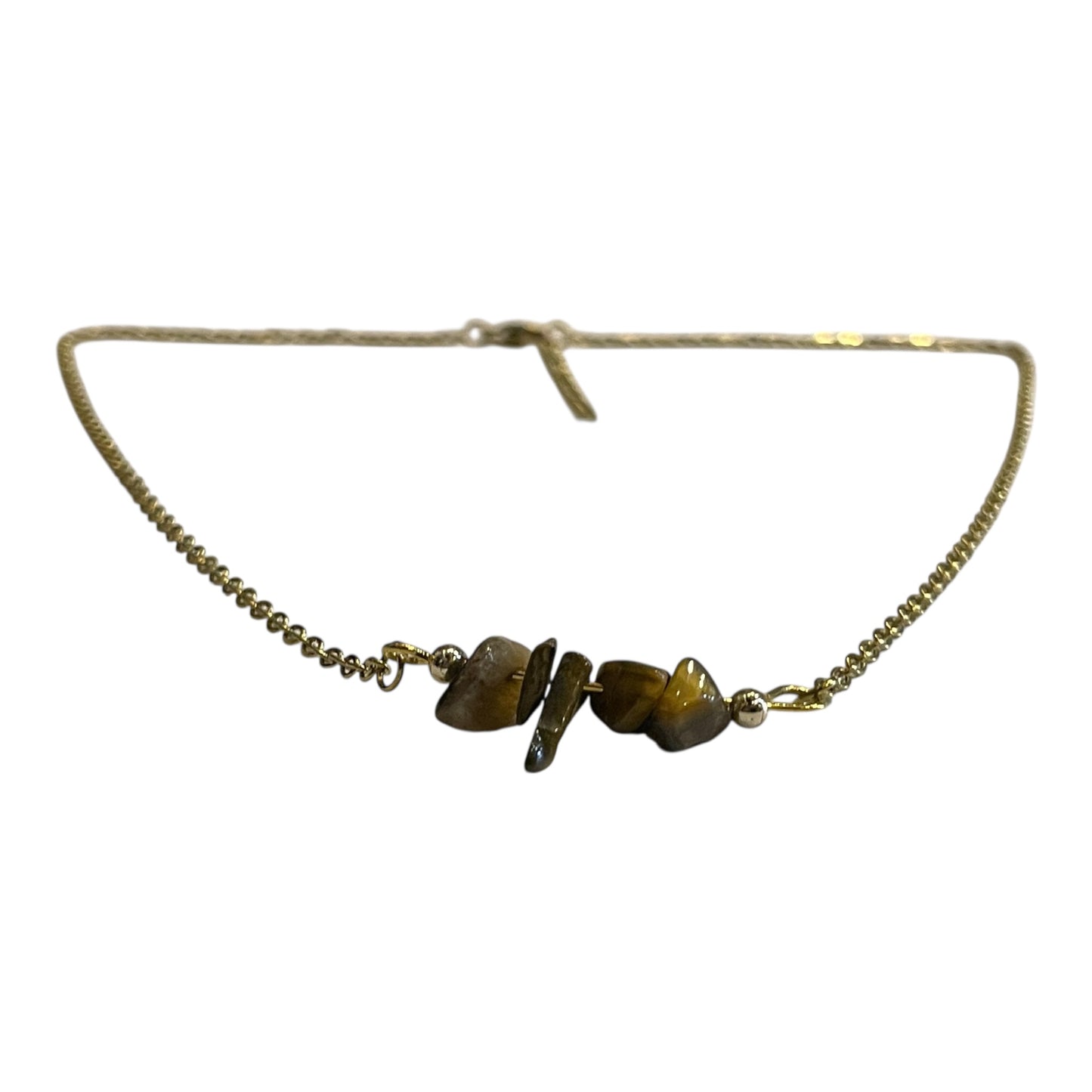 Necklace with Quartz Chip